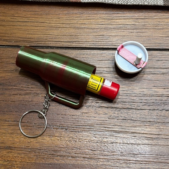 Accessories - 3D Printed “Stanley” chapstick holder keychain